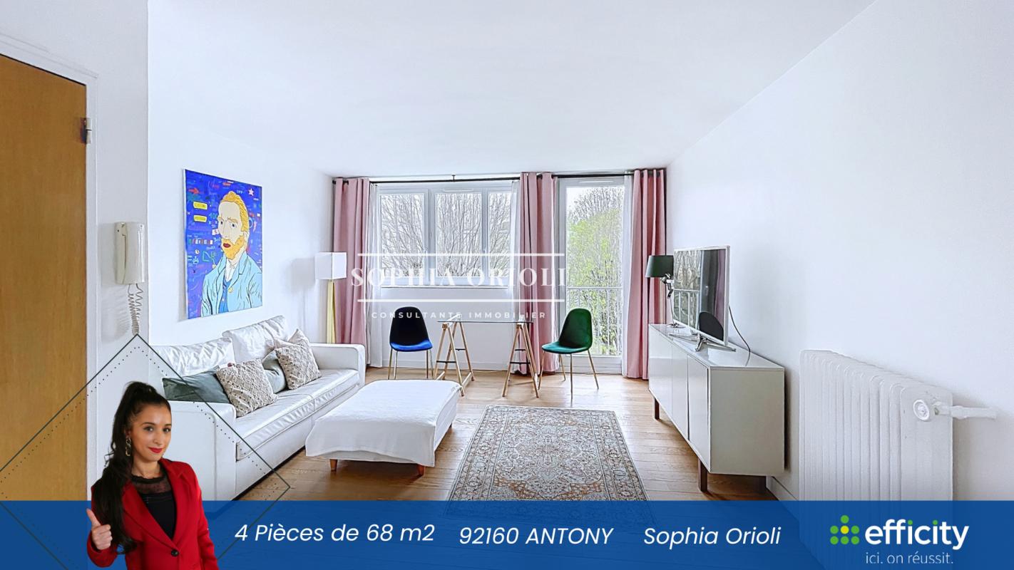 Appartement 4 Pièce(s) Antony