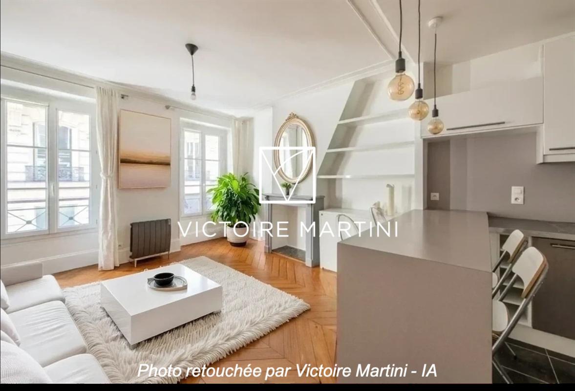 Appartement 2 Pièce(s) Paris 9eme Arrondissement