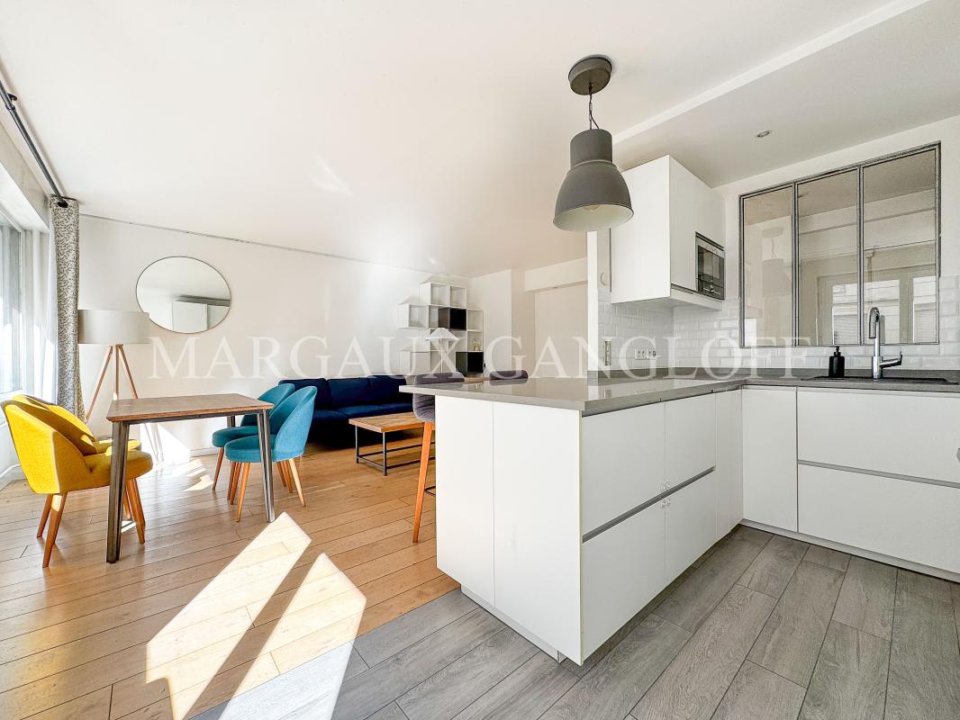 Appartement 3 Pièce(s) Paris 17eme Arrondissement