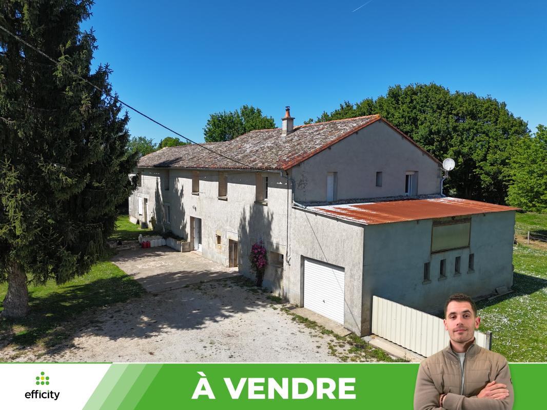 Maison longère 6 Pièce(s) Blanzay