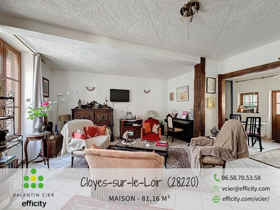 Maison de ville 4 Pièce(s) Cloyes-les-Trois-Rivières