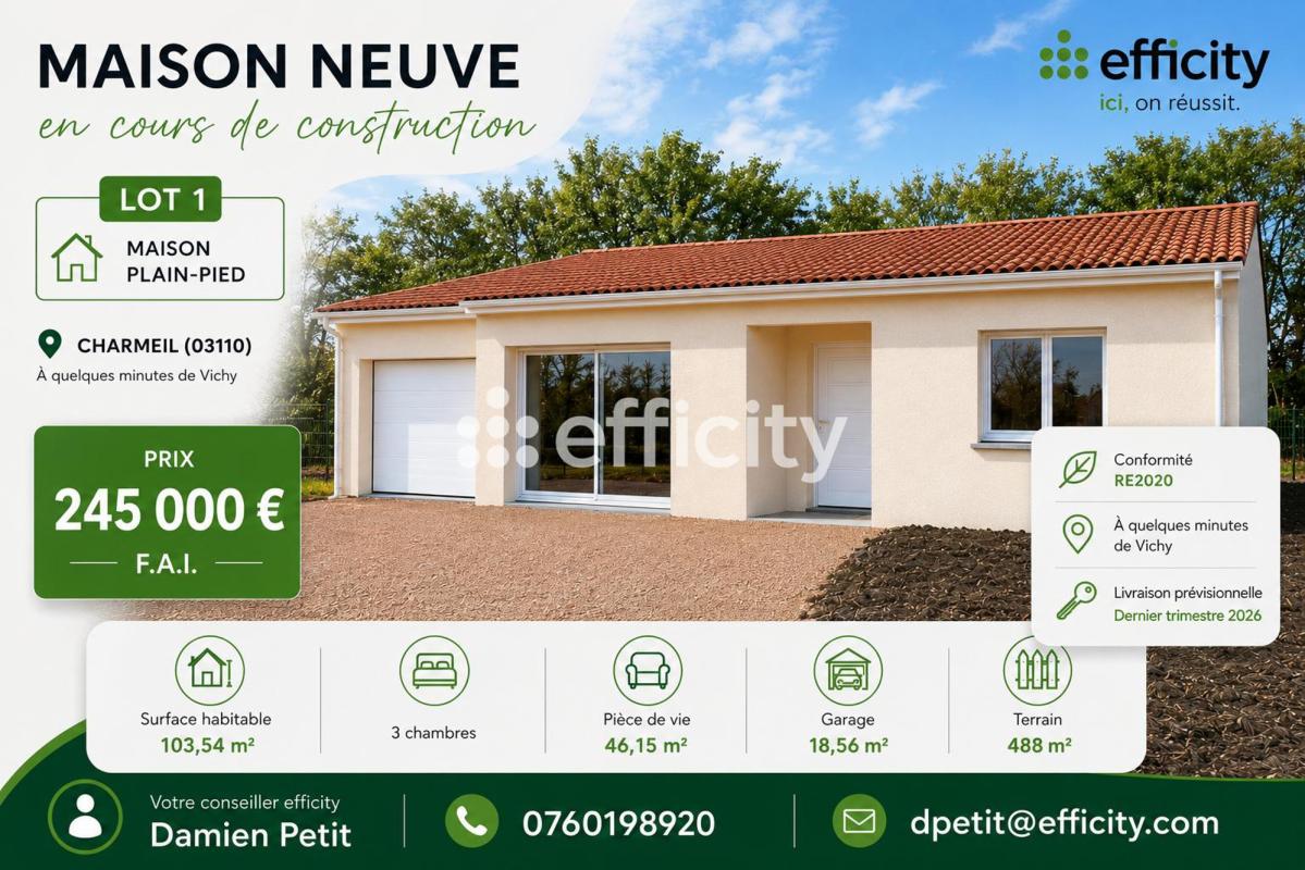 Pavillon 4 Pièce(s) Charmeil