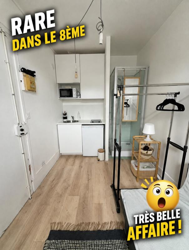 Appartement 1 Pièce(s) Paris 8eme Arrondissement