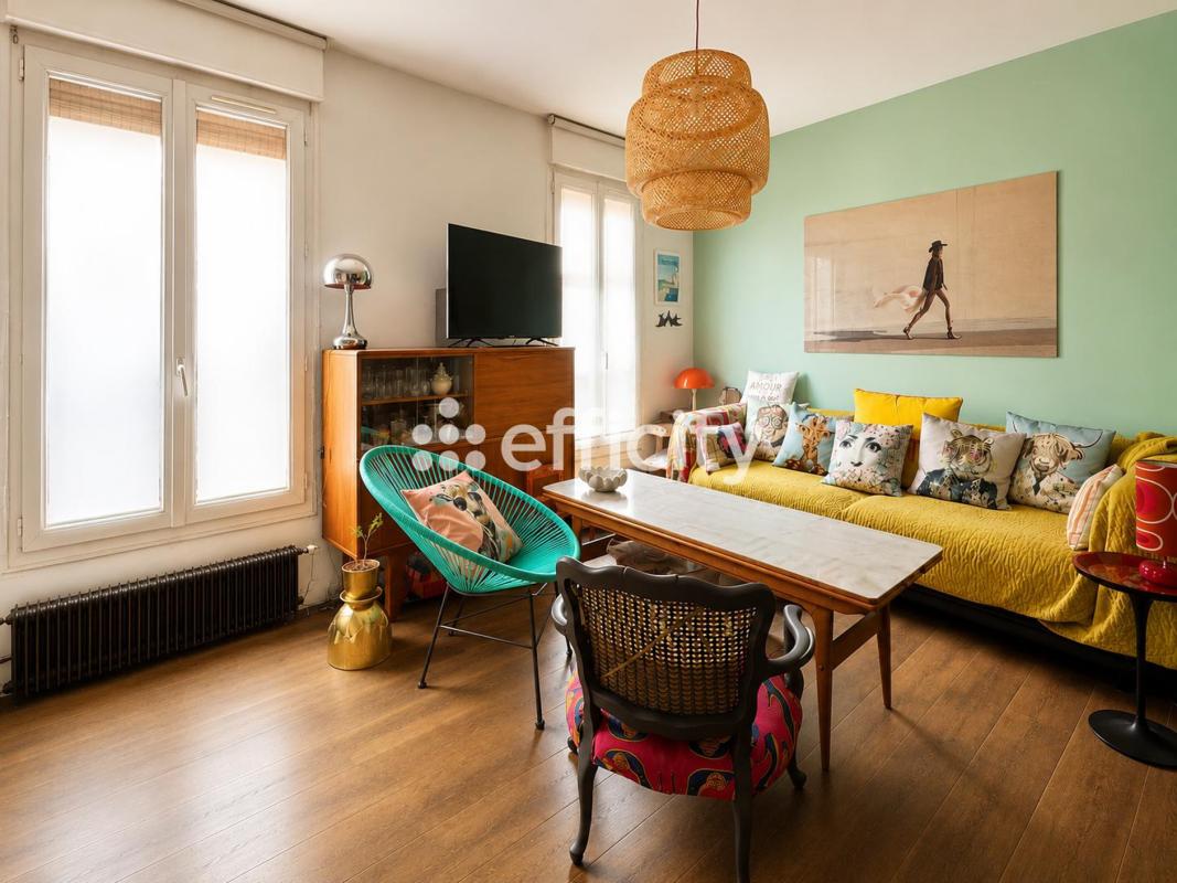 Appartement 2 Pièce(s) Paris 11eme Arrondissement