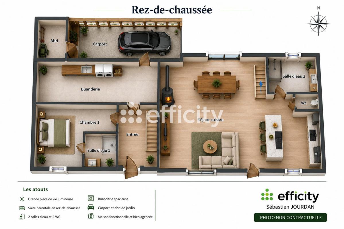 Maison longère 7 Pièce(s) Baulon