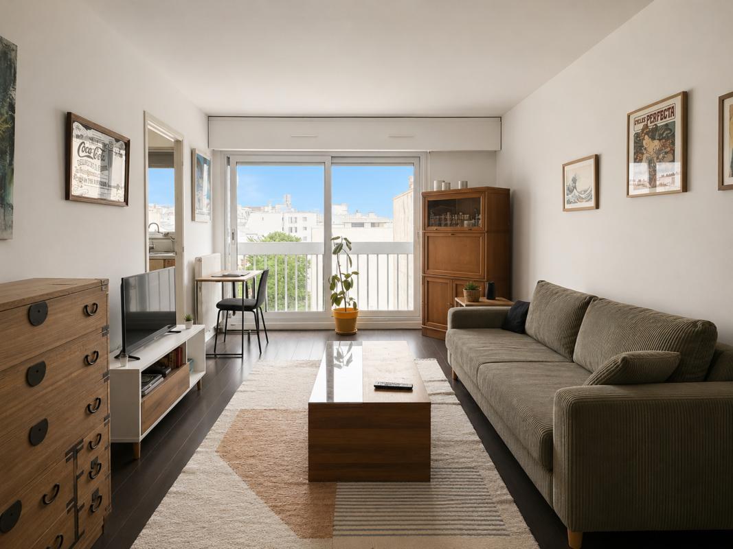 Appartement 1 Pièce(s) Paris 10eme Arrondissement