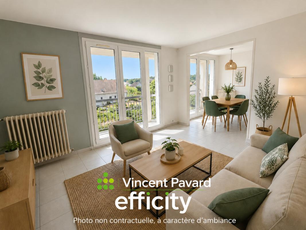 Appartement 4 Pièce(s) Joué-lès-Tours
