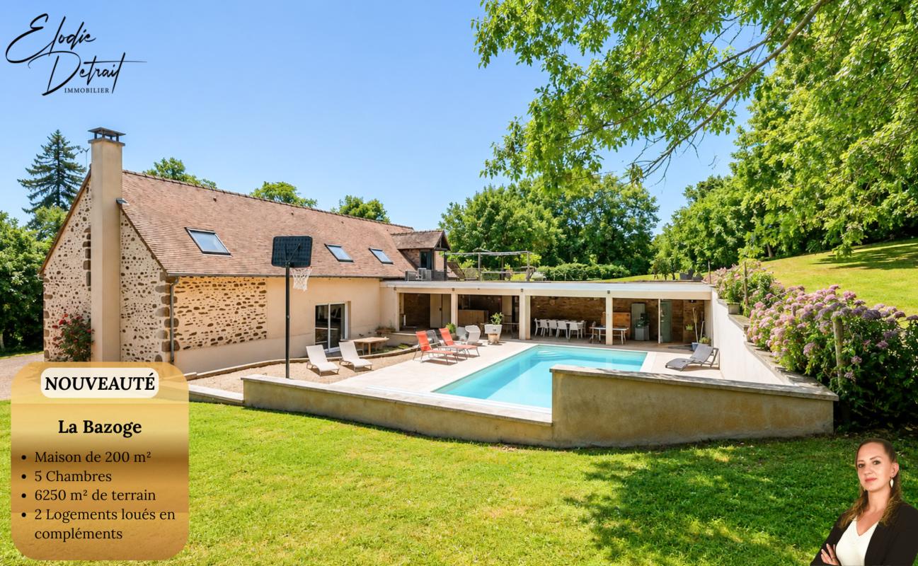 Maison longère 8 Pièce(s) La Bazoge