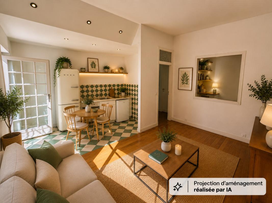 Appartement 1 Pièce(s) Lyon 8eme Arrondissement