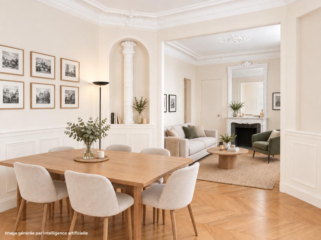 Appartement 3 Pièce(s) Paris 8eme Arrondissement