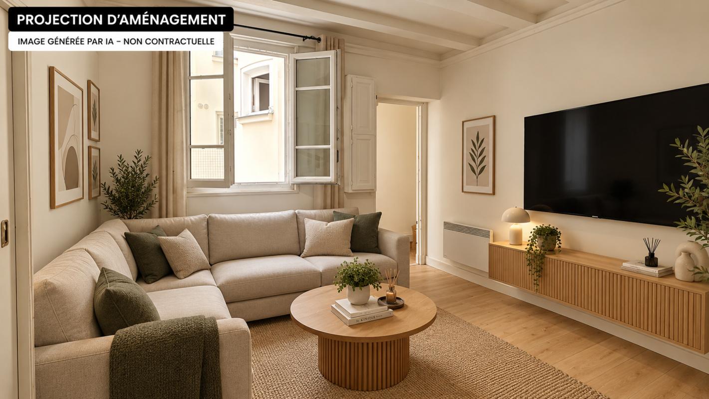 Appartement 3 Pièce(s) Paris 15eme Arrondissement