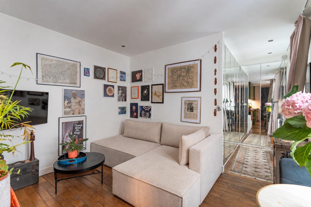 Appartement 1 Pièce(s) Paris 11eme Arrondissement
