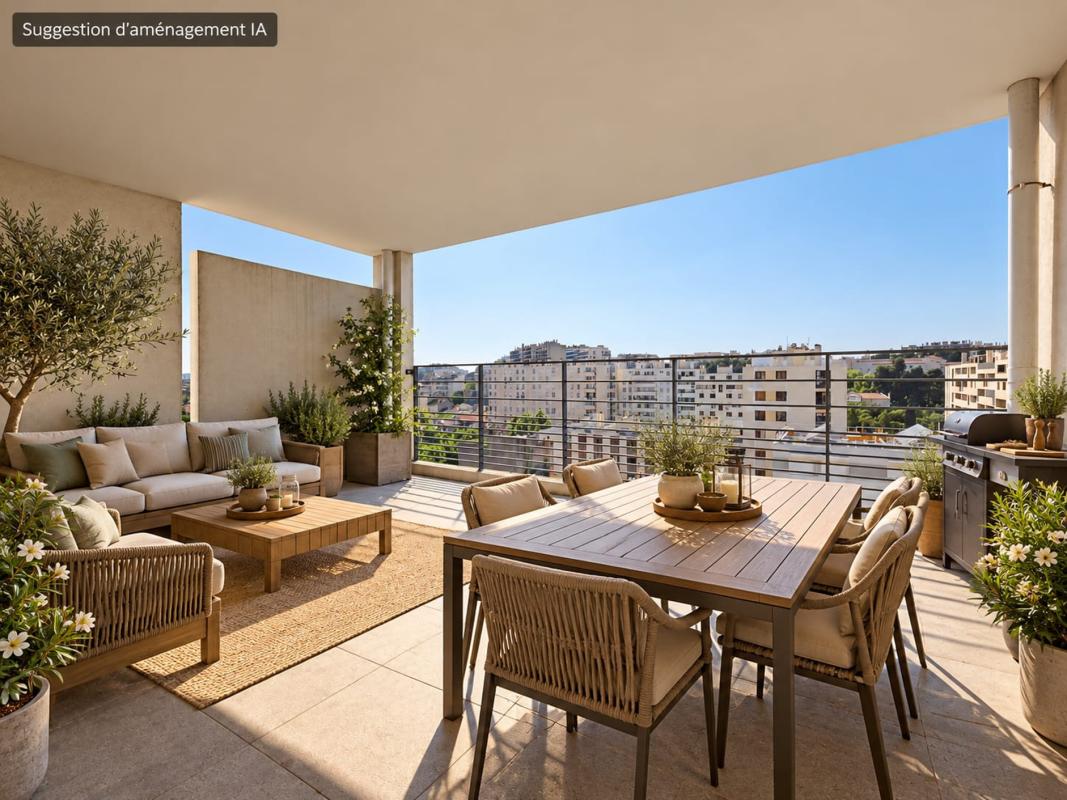 Appartement 6 Pièce(s) Marseille 4eme Arrondissement