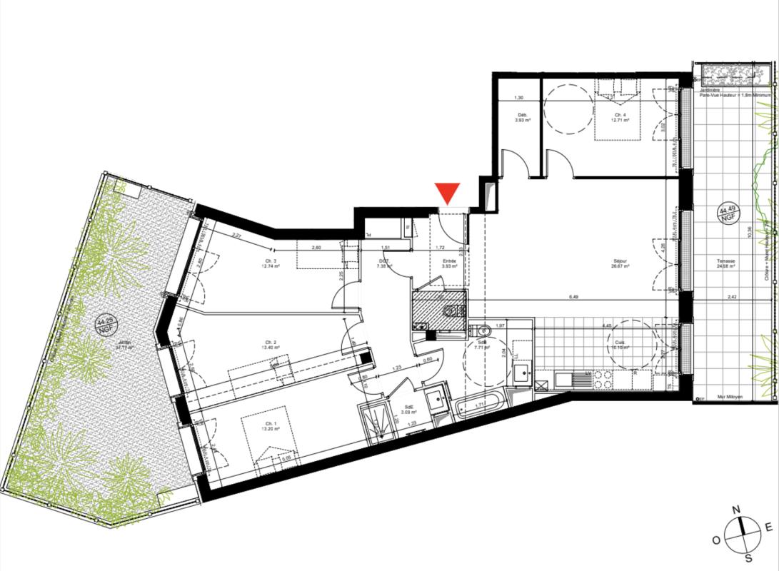 Appartement 5 Pièce(s) Saint-Ouen-sur-Seine - Photo 13