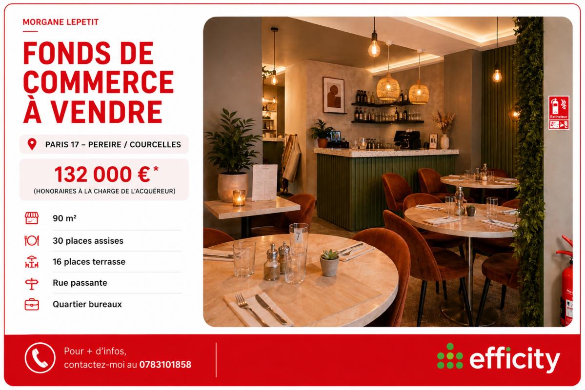 Commerces/negoce  Paris 17eme Arrondissement