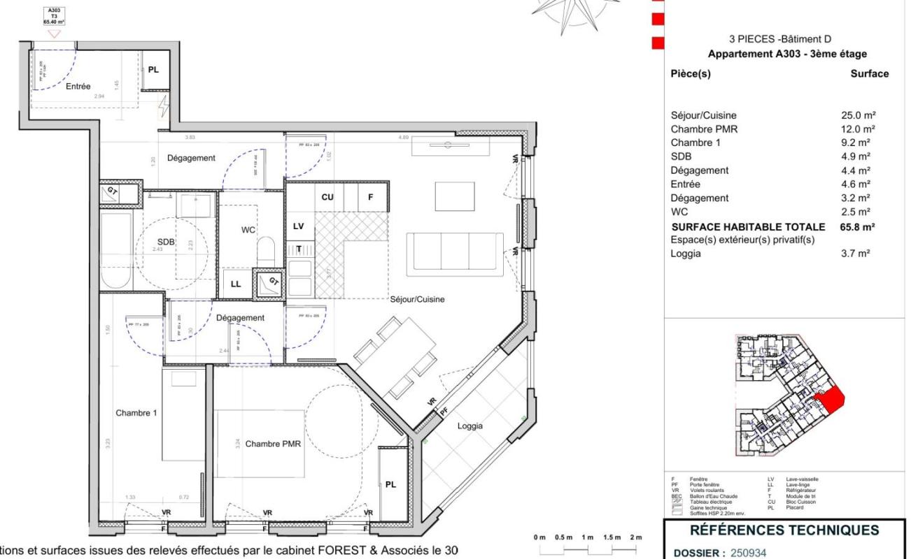 Appartement 3 Pièce(s) Sucy-en-Brie