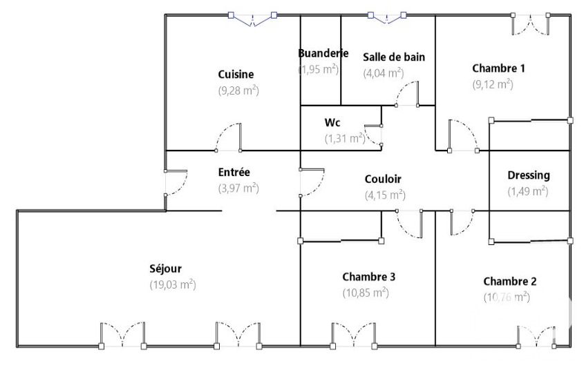 Appartement 4 Pièce(s) Toulouse - Photo 16