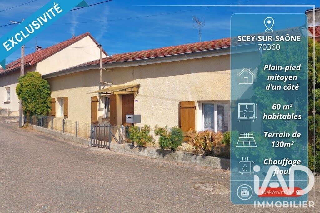 Maison 2 Pièce(s) Scey-sur-Saône-et-Saint-Albin