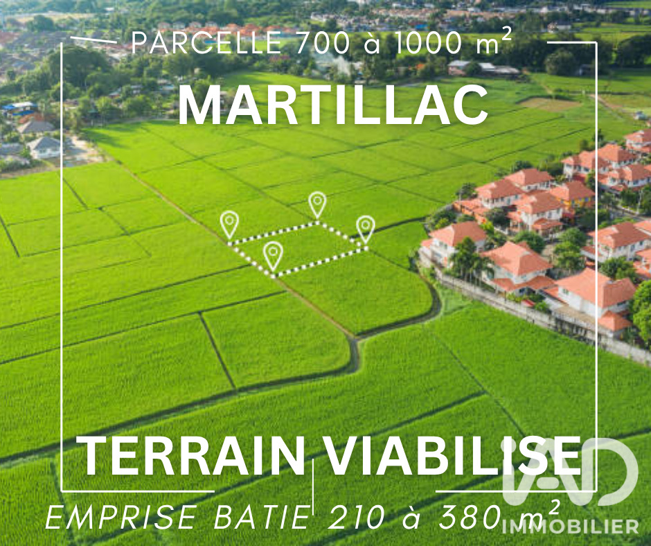 Terrain  Martillac
