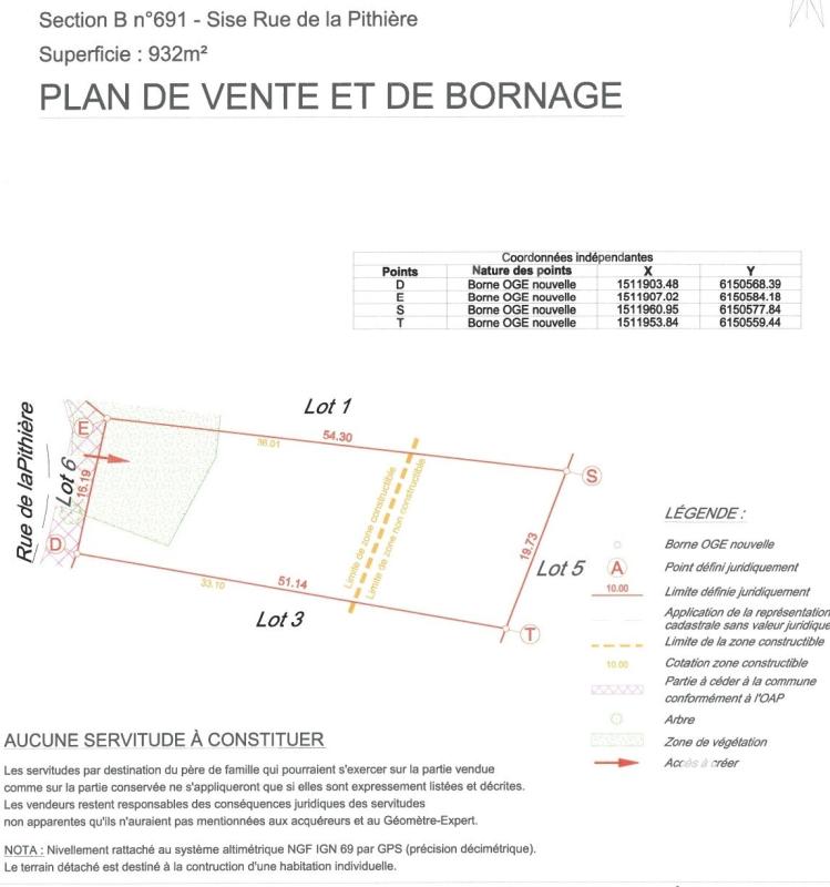 Terrain  Tercé