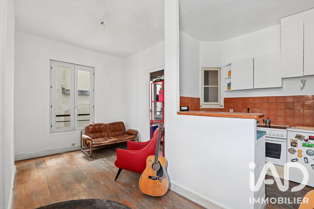Appartement 2 Pièce(s) Paris 11eme Arrondissement