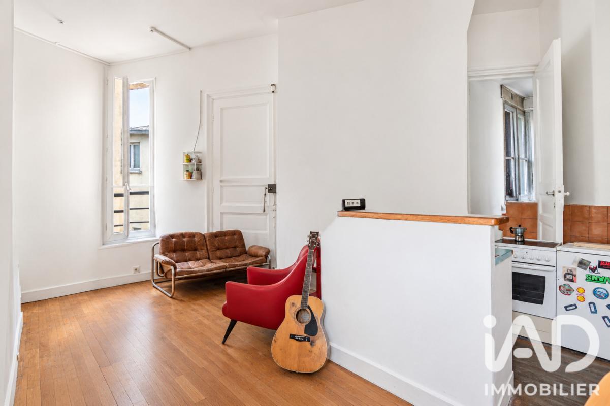 Appartement 2 Pièce(s) Paris 11eme Arrondissement