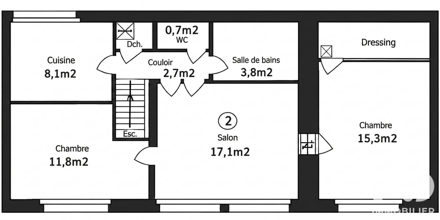 Appartement 3 Pièce(s) Bullion - Photo 7