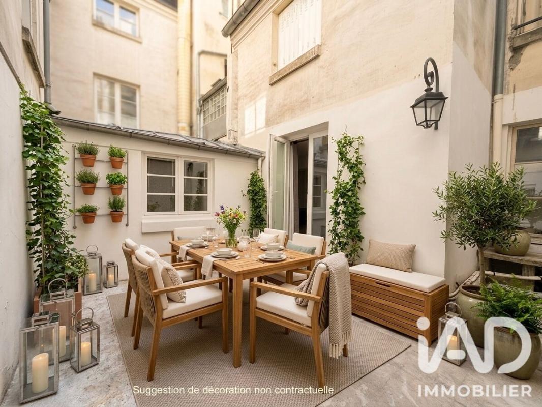 Appartement 2 Pièce(s) Paris 4eme Arrondissement