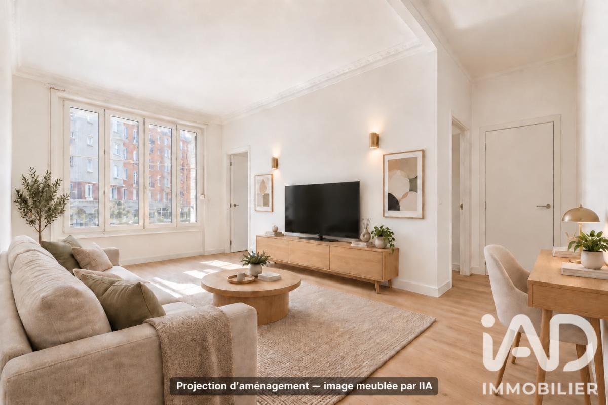 Appartement 2 Pièce(s) Paris 17eme Arrondissement