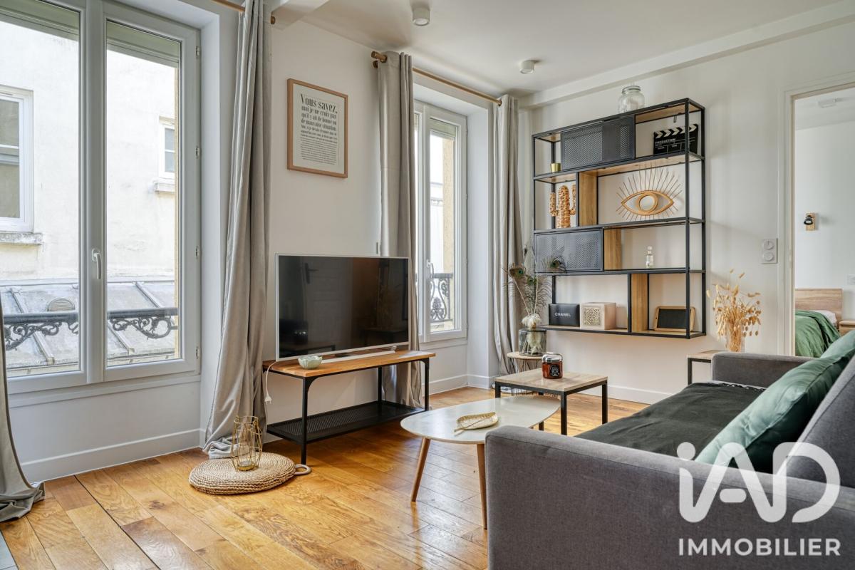 Appartement 2 Pièce(s) Paris 18eme Arrondissement