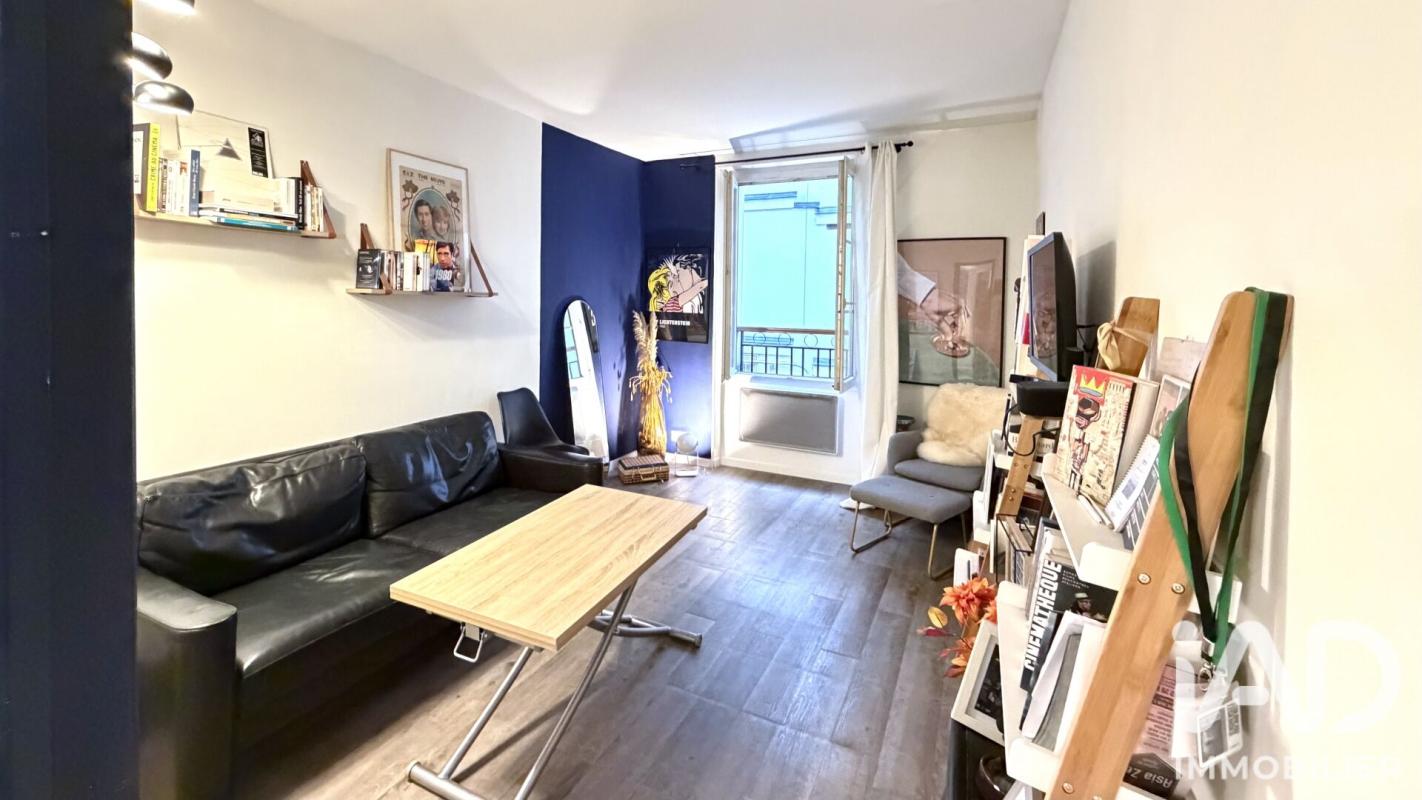 Appartement 2 Pièce(s) Paris 17eme Arrondissement