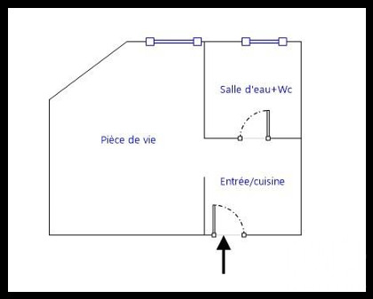Appartement 1 Pièce(s) Paris 15eme Arrondissement - Photo 9
