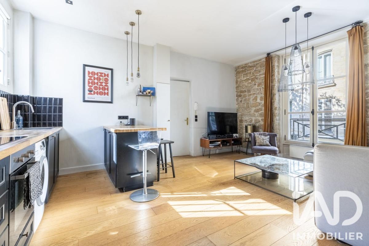 Appartement 2 Pièce(s) Paris 3eme Arrondissement