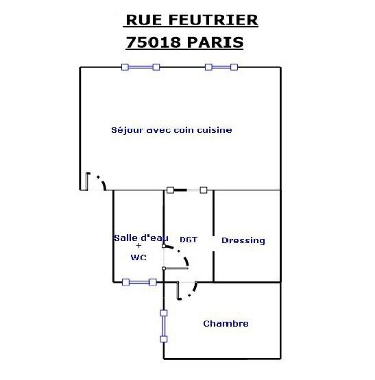Appartement 2 Pièce(s) Paris 18eme Arrondissement - Photo 13