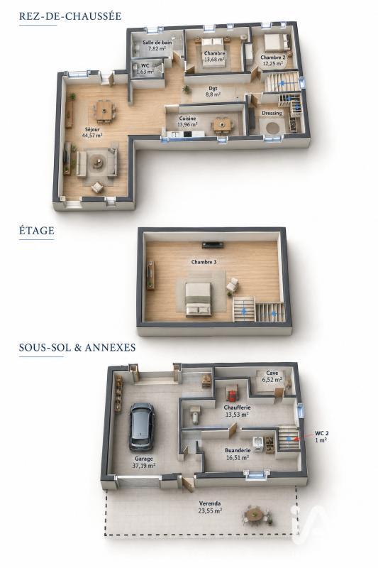 Maison 6 Pièce(s) Évron - Photo 8