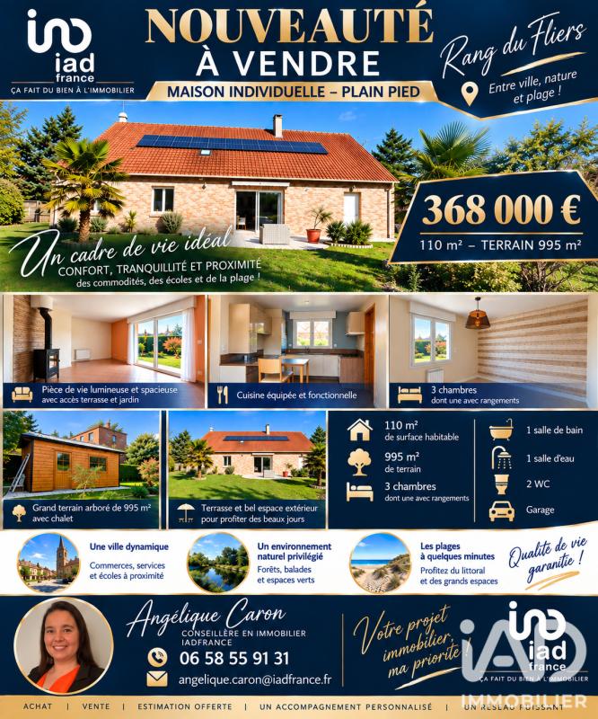 Maison 5 Pièce(s) Rang-du-Fliers