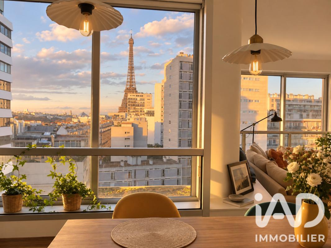 Appartement 2 Pièce(s) Paris 15eme Arrondissement