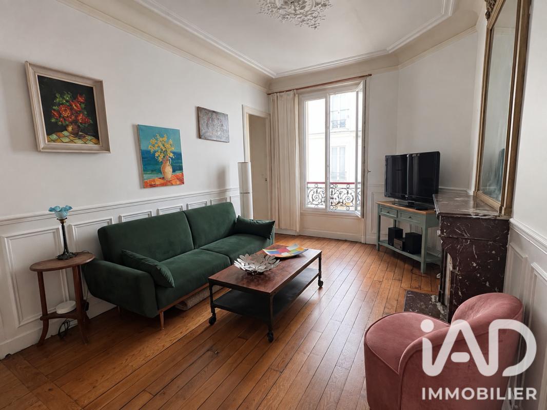 Appartement 3 Pièce(s) Paris 18eme Arrondissement