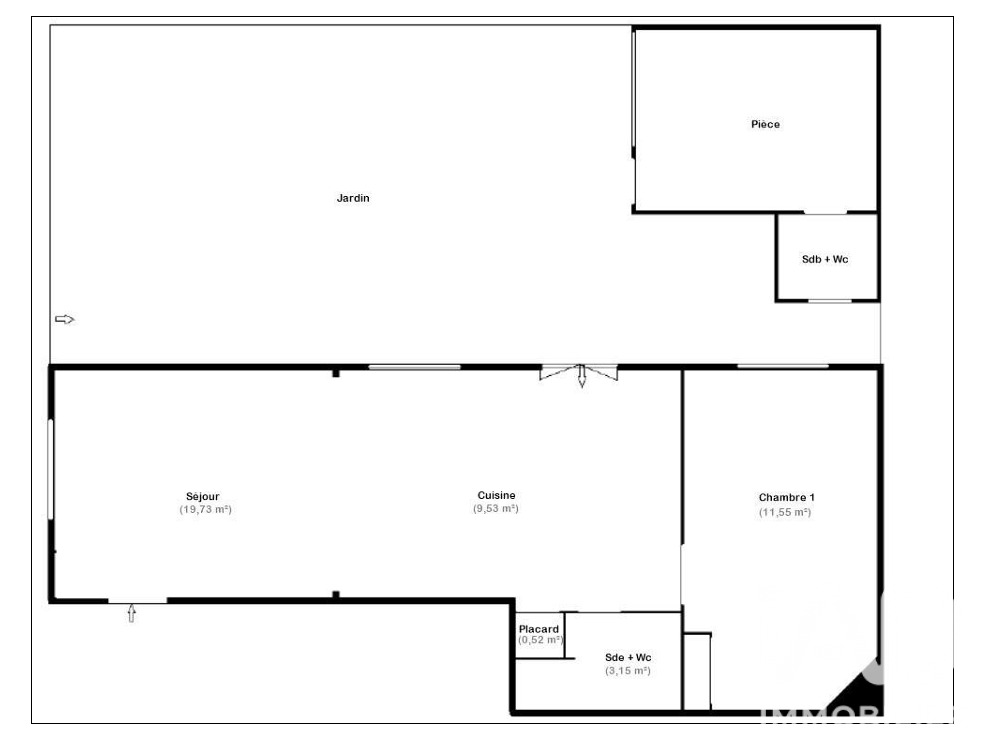 Appartement 3 Pièce(s) Châtillon - Photo 12
