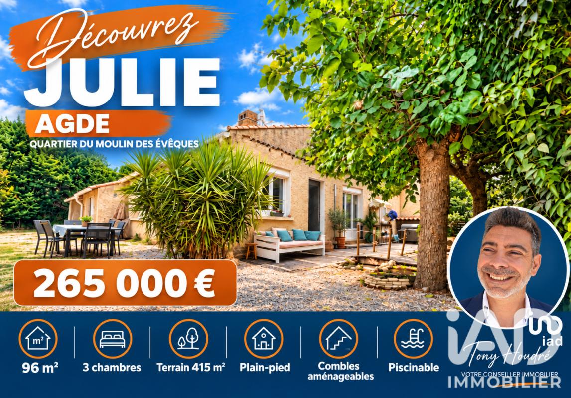 Maison 5 Pièce(s) Agde