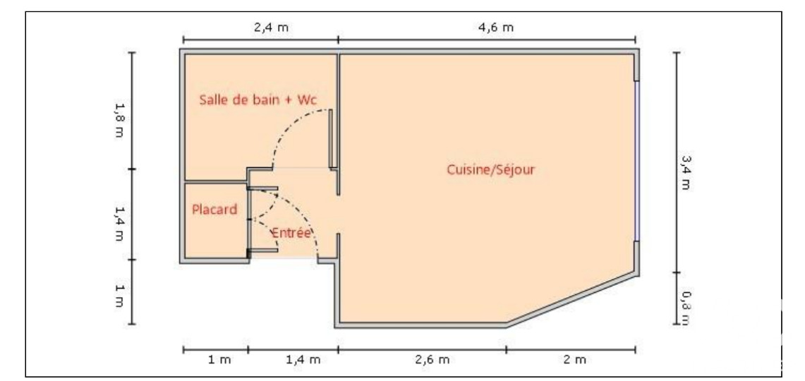 Appartement 1 Pièce(s) Le Cannet - Photo 12