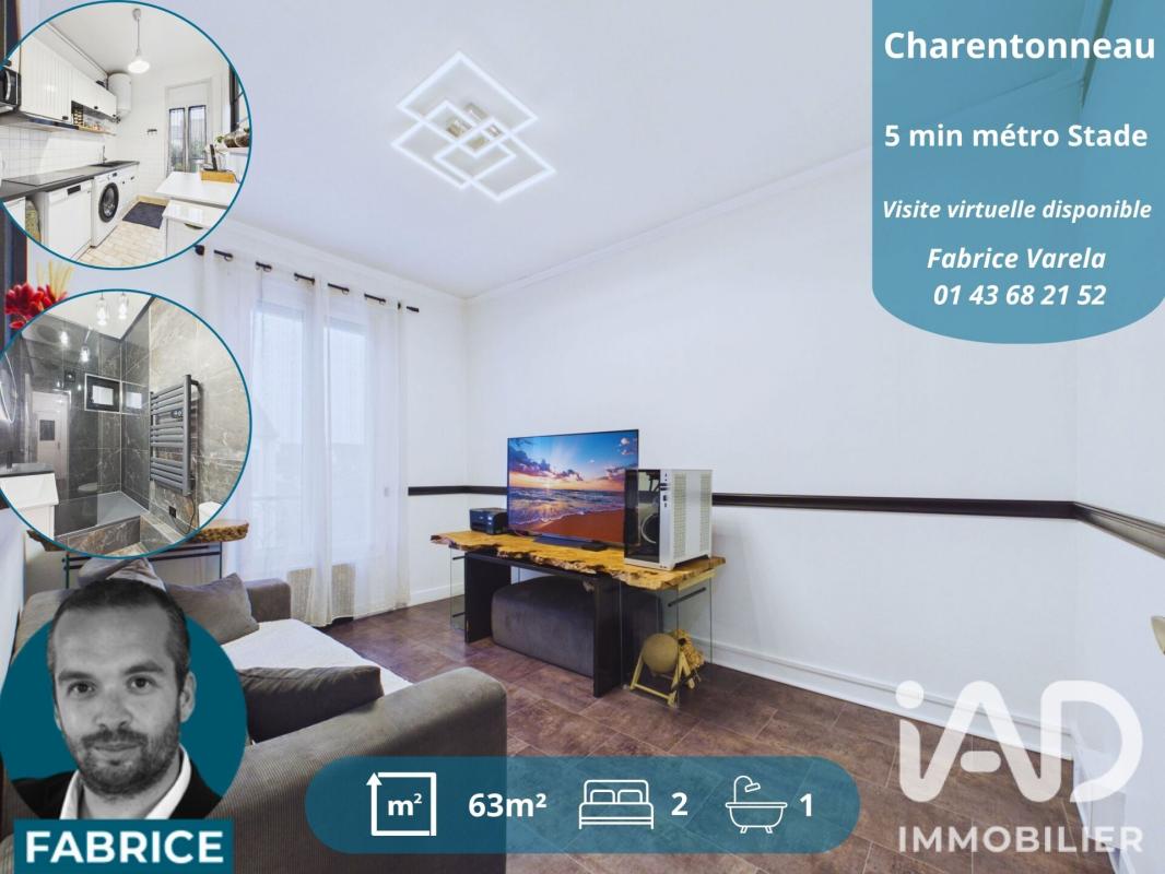 Appartement 2 Pièce(s) Maisons-Alfort