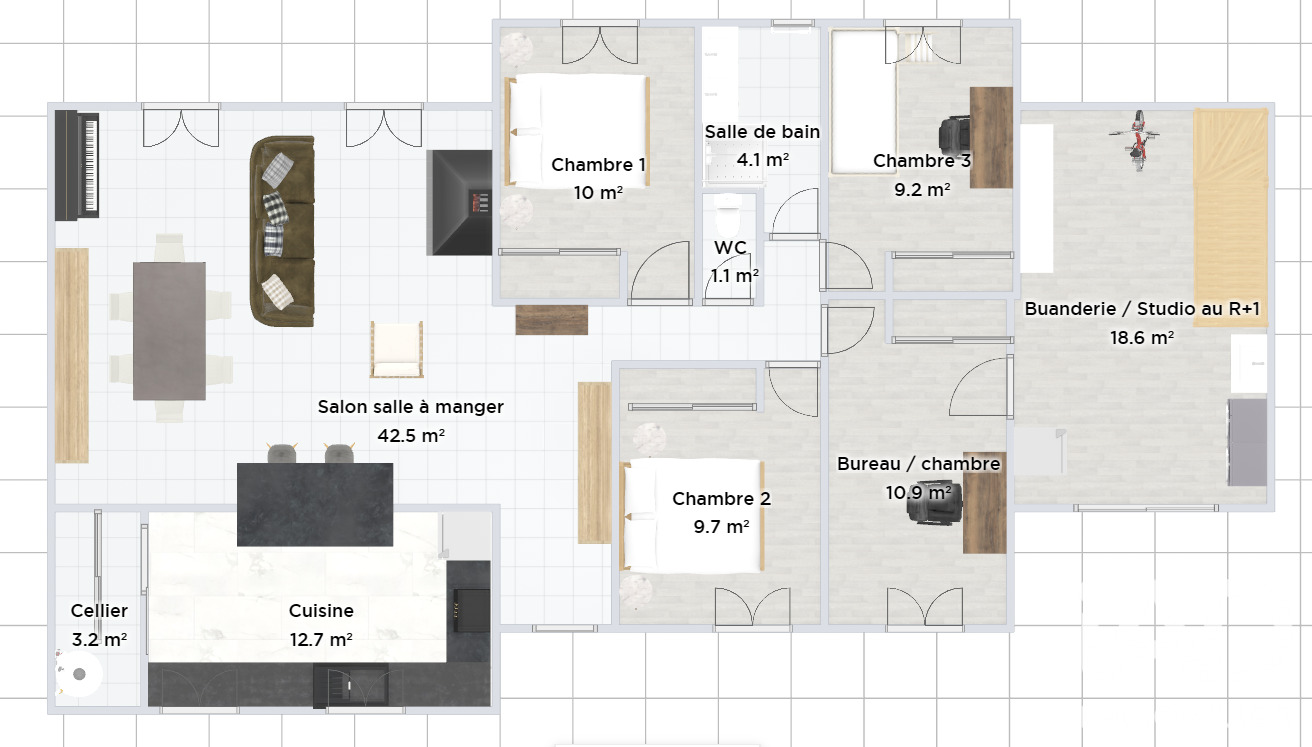 Maison 6 Pièce(s) Roques - Photo 18