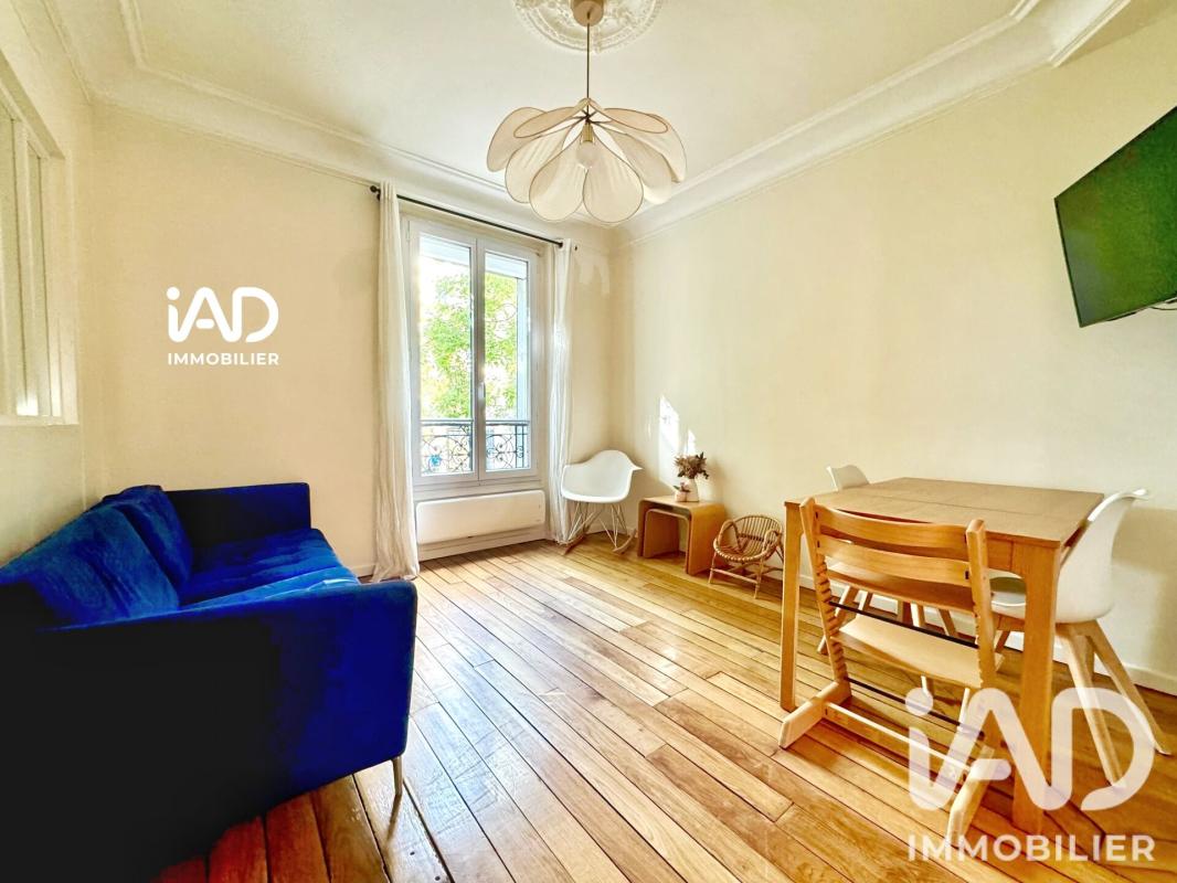 Appartement 3 Pièce(s) Paris 20eme Arrondissement