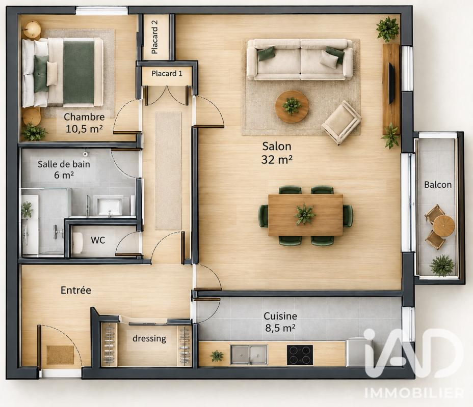 Appartement 3 Pièce(s) Vaucresson - Photo 11