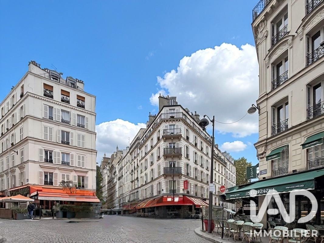 Appartement 1 Pièce(s) Paris 18eme Arrondissement