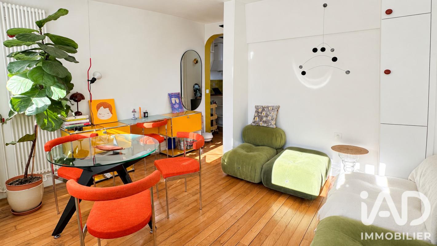Appartement 2 Pièce(s) Paris 15eme Arrondissement