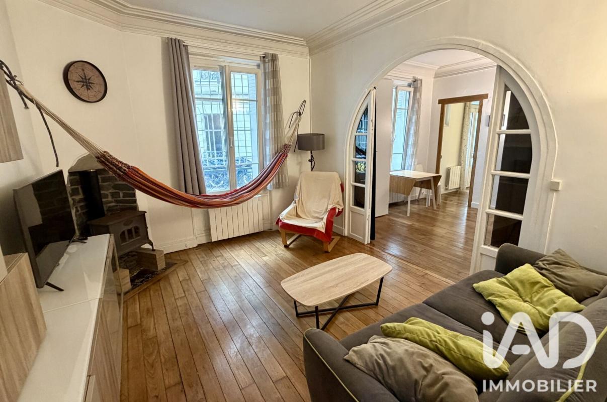 Appartement 3 Pièce(s) Paris 17eme Arrondissement