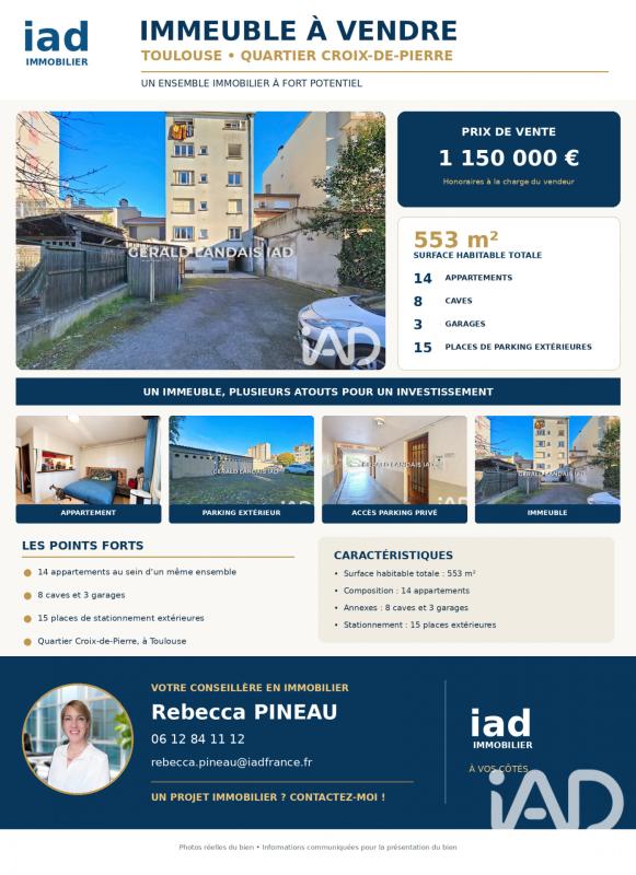 Immeuble  Toulouse - Photo 1