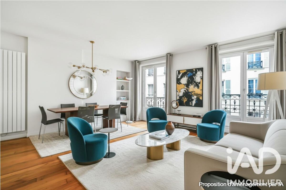Appartement 2 Pièce(s) Paris 4eme Arrondissement